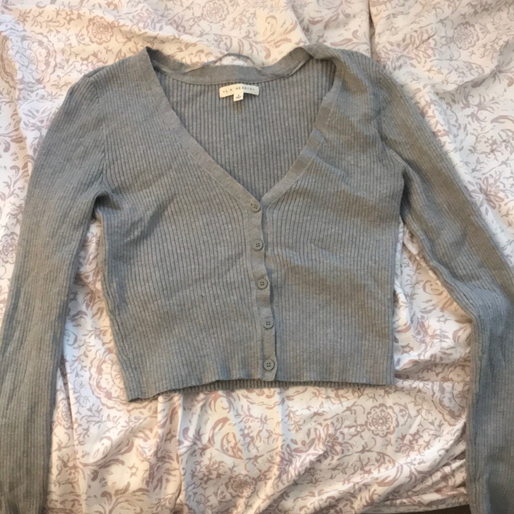 La hearts cardigan